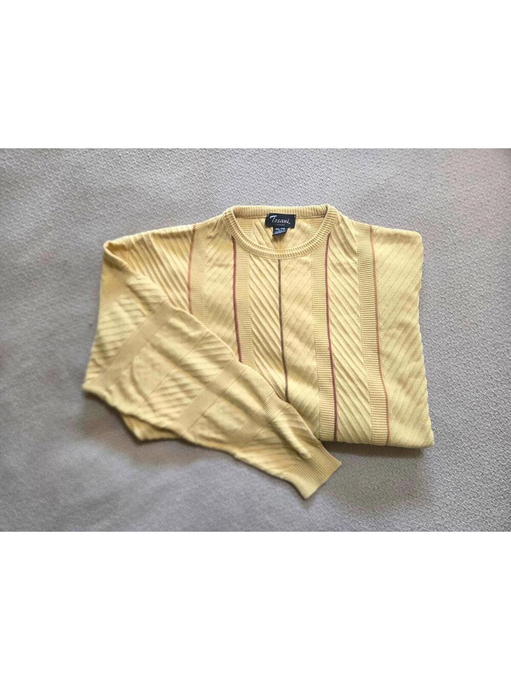Tosani Sweater XXL | 90s Textured Knit Crewneck